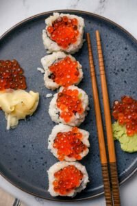 salmon roe ikura gourmet fish eggs